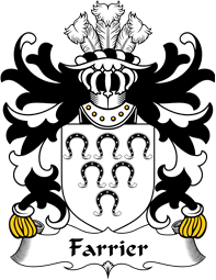 Welsh Coat of Arms for Farrier (of Carmarthenshire)