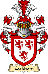 Irish Family Coat of Arms (v.23) for Carkham