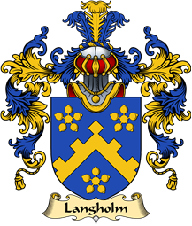 English Family Coat of Arms (v.25) Langholm (e)