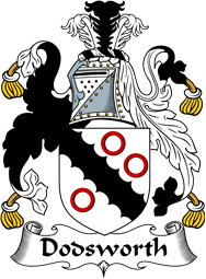 English Coat of Arms for the family Dodsworth