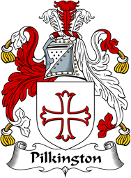 English Coat of Arms for the family Pilkington
