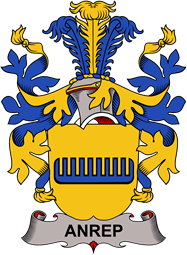 Swedish Coat of Arms for Anrep