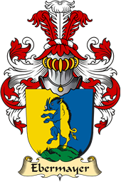 v.23 Coat of Family Arms from Germany for Ebermayer