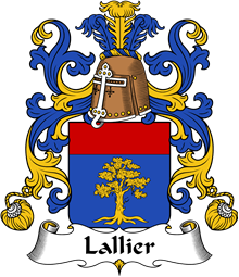 Coat of Arms from France for Lallier