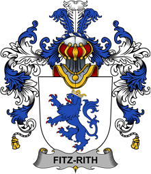 Irish Family Coat of Arms (v.25b) Fitz-Rith