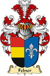 v.23 Coat of Family Arms from Germany for Felner