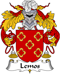 Portuguese Coat of Arms for Lemos