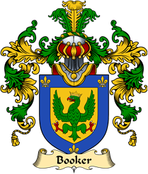 English Family Coat of Arms (v.25) Booker