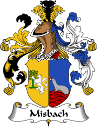 German Wappen Coat of Arms for Misbach