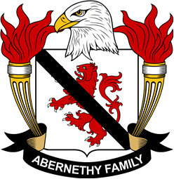 Coat of arms used by the Abernethy family in the United States of America