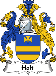 English Coat of Arms for the family Holt I