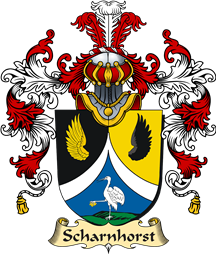 German Coat of Arms (v.25b) Scharnhorst