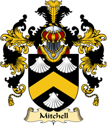 English Family Coat of Arms (v.25) Mitchell or Michell
