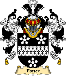 English Family Coat of Arms (v.25) Potter