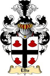 Irish Family Coat of Arms (v.23) for Ellis