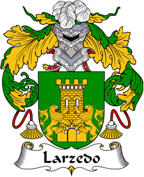 Portuguese Coat of Arms for Larzedo