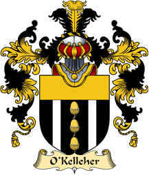Irish Family Coat of Arms (v.25a) O