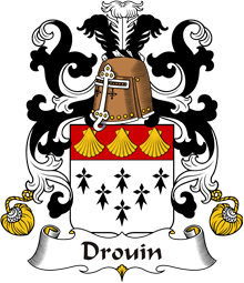 Coat of Arms from France for Drouin