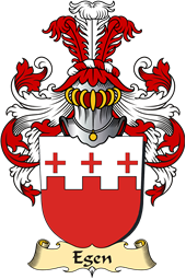 v.23 Coat of Family Arms from Germany for Egen