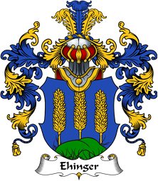 German Wappen Coat of Arms (v.25) Ehinger