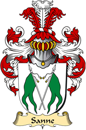 v.23 Coat of Family Arms from Germany for Sanne