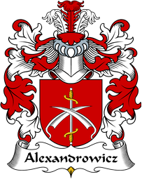 Polish Coat of Arms for Alexandrowicz
