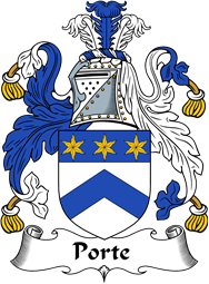English Coat of Arms for the family Port (e)