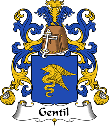 Coat of Arms from France for Gentil