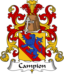 Coat of Arms from France for Campion