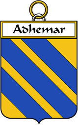 French Coat of Arms Badge for Adhemar