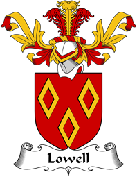 Coat of Arms from Scotland for Lowell