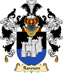 English Family Coat of Arms (v.25) Rawson