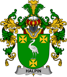 Irish Family Coat of Arms (v.25b) Halpin or O