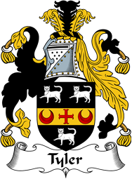 English Coat of Arms for the family Tyler II