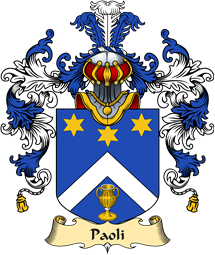 Italian Family Coat of Arms (v.25a) Paoli