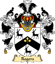 Irish Family Coat of Arms (v.25a) Rogers
