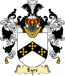 English Family Coat of Arms (v.25) Eyre