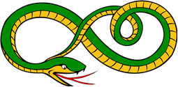 Serpent Stopping his Ear with his Tail