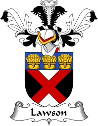 Coat of Arms from Scotland for Lawson