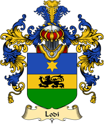 Italian Family Coat of Arms (v.25a) Lodi