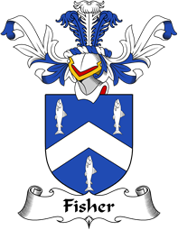 Coat of Arms from Scotland for Fisher