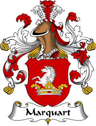 German Wappen Coat of Arms for Marquart