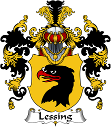 German Wappen Coat of Arms (v.25) Lessing