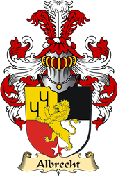 v.23 Coat of Family Arms from Germany for Albrecht