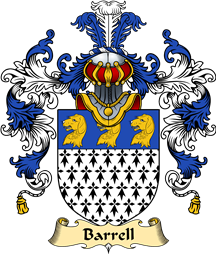English Family Coat of Arms (v.25) Barrell