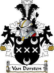 Dutch Coat of Arms for Van Dorsten