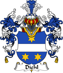 German Wappen Coat of Arms (v.25) Diehl