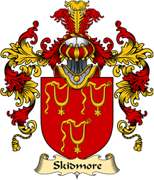 English Family Coat of Arms (v.25) Scudamore or Skidmore