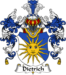German Wappen Coat of Arms (v.25) Dietrich