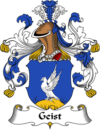 German Wappen Coat of Arms for Geist